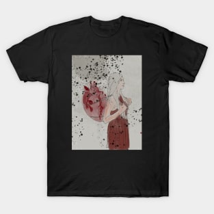 Anatomy heart art T-Shirt